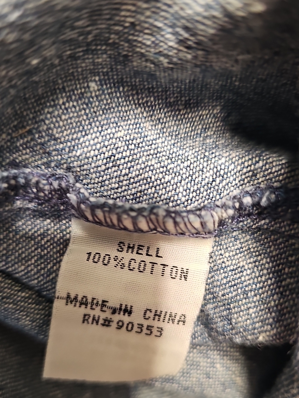 Kings Road 100% ShellCotton Sleeveless Dark Blue Denim Zip-Front Dress - Picture 9 of 9